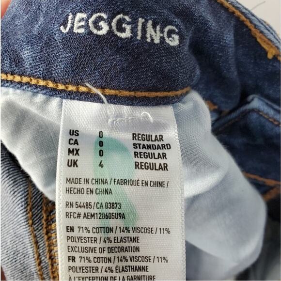 Bundle of 3 American Eagle Women's Size 0 Regular Jeans - Picture 11 of 16